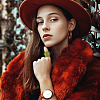 4Pcs 4 Colors Resin Plain Wide Dome Finger Rings Set for Women RJEW-AN0001-10-3