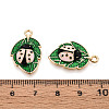 Alloy Enamel Pendants ENAM-N064-13KCG-4