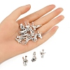 15Pcs 3 Styles Tibetan Style Alloy Pendants TIBE-FP0001-21-5