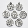 (TIBEB-A9489-AS-FF) Tibetan Style Alloy Pendants LS-TIBEP-N005-12AS-RS-1