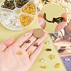 100Pcs Brass Clip-on Earring Findings FIND-PH0002-55A-3