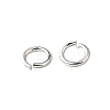 Brass Open Jump Rings KK-V007-004P-03-2