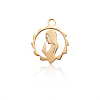 304 Stainless Steel Pendants LS-STAS-CJC0001-01G-1