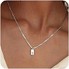 304 Stainless Steel Box Chain Necklaces FS-WG1FEB4-51-1