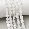 Natural Rainbow Moonstone Beads Strands X-G-Q961-27-7