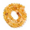 Natural Yellow Opal Beads Strands G-F770-C08-05-3