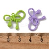 Spray Paint Alloy Pendants PALLOY-F312-34-3