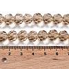 Transparent Glass Bead Strands GLAA-G013-10mm-90-7
