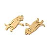 Ion Plating(IP) 304 Stainless Steel Pendants X-STAS-H212-31G-2