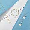 52Pcs 26 Style Natural Freshwater Shell Pendants SHEL-PH0001-21-2