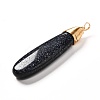 Natural & Synthetic Mixed Stone Pendants PALLOY-JF00893-4