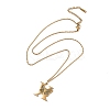 PVD Vacuum Plating 201 Stainless Steel Necklaces NJEW-R267-01X-G-2