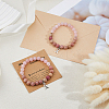 2Pcs Alloy Awareness Ribbon Charm Bracelets BJEW-DC0001-13-4