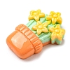 Opaque Resin Cabochons CRES-D008-02F-3