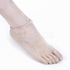 Glass Seed Beads Anklets AJEW-AN00277-02-4