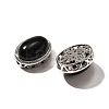 Natural Obsidian Multi-Strand Links KK-M304-02P-20-2