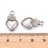 304 Stainless Steel Pendants STAS-T065-26B-P-3