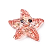 Marine Organism Theme Resin Cabochons RESI-Q010-01E-1