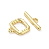 Brass Toggle Clasps KK-M314-07G-3