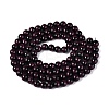 Imitation Tiger Eye Glass Beads Strands GLAA-Q106-03A-B09-2