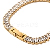 Cubic Zirconia Tennis Bracelet BJEW-M301-04G-01-3