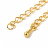 Rack Plating Brass Chain Extender KK-A229-19G-2