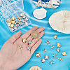 40Pcs 4 Style 304 Stainless Steel Pendants STAS-PH0003-83-2