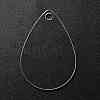 Transparent Acrylic Blank Pendants TACR-Z003-01D-2