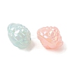 UV Plating Opaque Acrylic Beads OACR-G058-17A-2