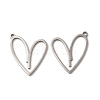 Non-Tarnish 304 Stainless Steel Pendants LS-STAS-A070-28P-1