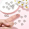 SHEGRACE Brass Spring Ring Clasps XGRPCN135-222P-5