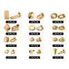 304 Stainless Steel Stud Earring Findings STAS-TA0004-29-14