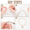 80Pcs 2 Colors 304 Stainless Steel Spacer Beads STAS-BBC0004-30-6