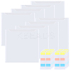 Plastic Stationery Storage Pockets AJEW-GF0009-32-1