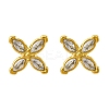 304 Stainless Steel Stud Earrings EJEW-C135-01G-06-4