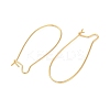 304 Stainless Steel Hoop Earring Findings STAS-P223-01G-07-2