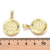 Brass Pendants KK-T070-02G-4