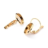 304 Stainless Steel Leverback Earring Settings STAS-F191-03G-10mm-3