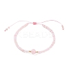 Adjustable Nylon Thread Braided Bead Bracelets BJEW-JB05658-01-1