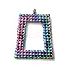 Ion Plating(IP) 304 Stainless Steel Pendants STAS-M312-03MC-1