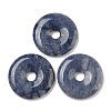 Dyed & Heated Natural Blue Aventurine Pendants G-G132-02A-02-1