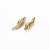 Ion Plating(IP) 304 304 Stainless Steel Charms LS-X-STAS-N097-105LG-NR-2