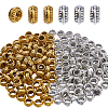 300Pcs 2 Colors Tibetan Style Alloy Spacer Beads FIND-FH0017-40-1