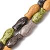 Vintage Handmade Porcelain Beads Strands PR-CBAA37B-01F-1