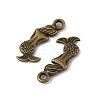 Tibetan Style Alloy Pendants TIBEP-Q088-004AB-RS-2