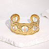 Hammered 304 Stainless Steel Cuff Bangles FS-WG77AA0-01-2