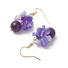 Flower Dangle Earrings EJEW-TA00631-5