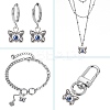 30Pcs Tibetan Style Alloy & Evil Eye Resin Pendants PALLOY-CJ0002-73-6