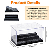 3-Tier Acrylic Minifigures Display Cases CON-WH0086-124-2