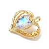 Brass Micro Pave Cubic Zirconia Pendants LS-KK-F905-14G-2